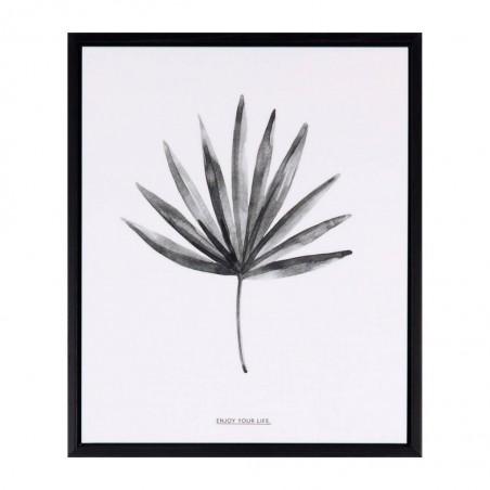 Cuadro PALM negro 25x30cm