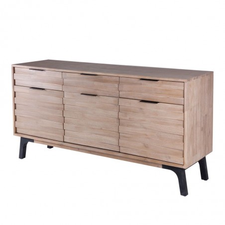 Aparador Amsterdam 160cm madera maciza acacia