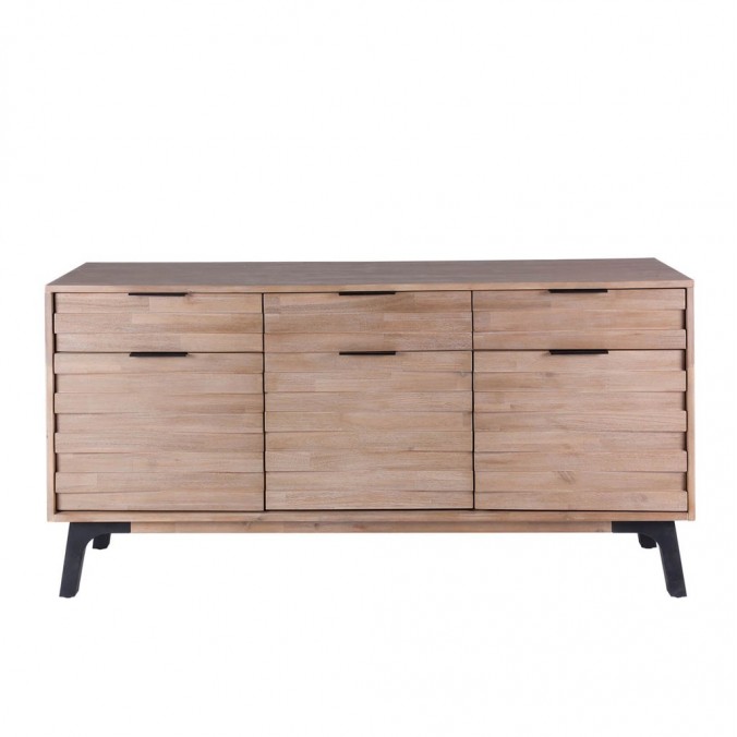 Aparador Amsterdam 160cm madera maciza acacia