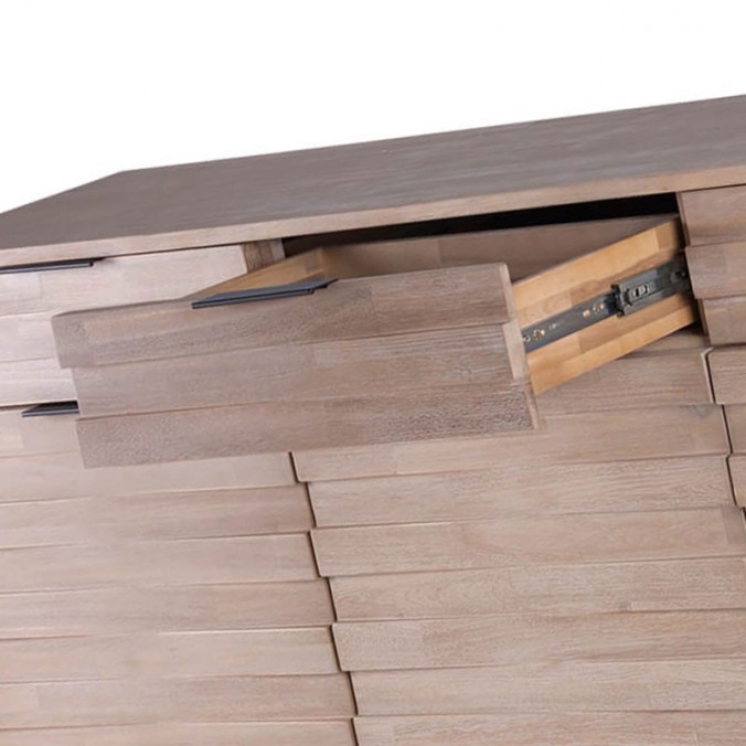 Aparador Amsterdam 160cm madera maciza acacia