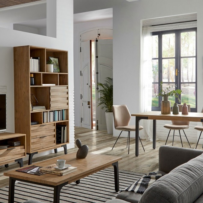 Mesa de comedor 160x90cm Amsterdam madera maciza