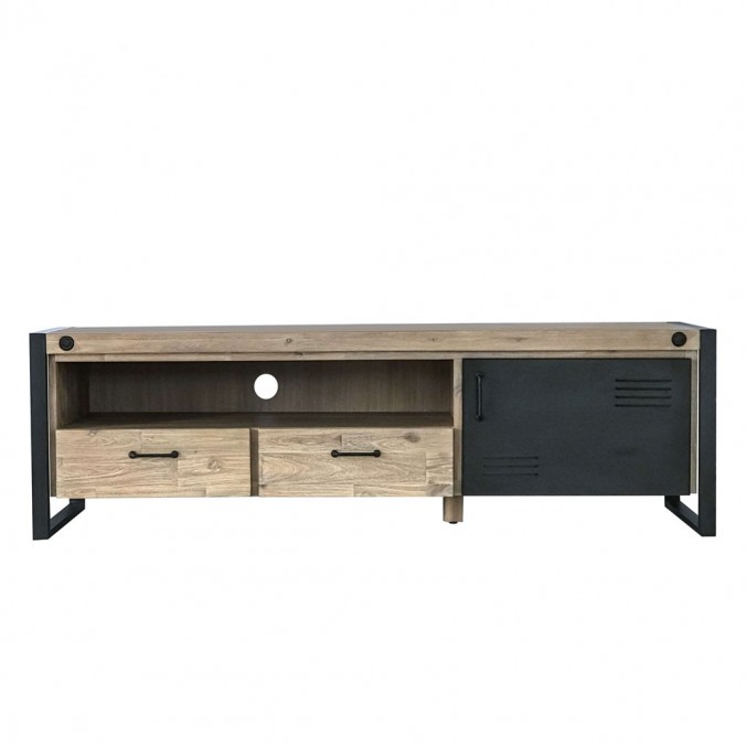 Mueble TV Boston 160cm madera maciza acacia Mueble TV Boston 160cm madera maciza acacia