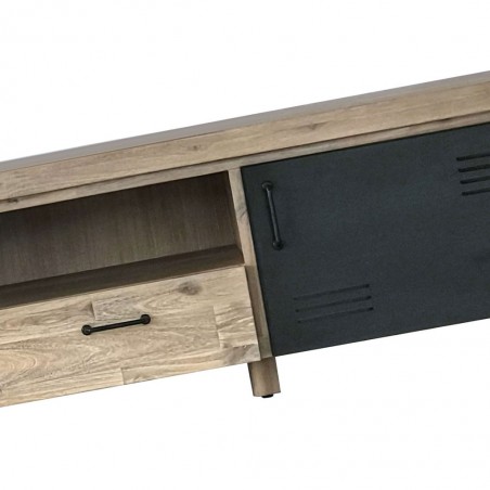 Mueble TV Boston 160cm madera maciza acacia