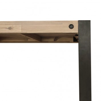 Mesa de comedor 160x90cm Boston madera maciza 2