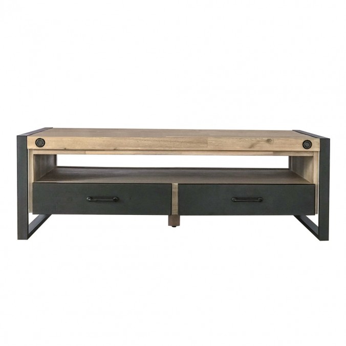 Mesa baja de centro 120x60cm Boston madera maciza