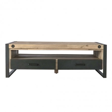 Mesa baja de centro 120x60cm Boston madera maciza