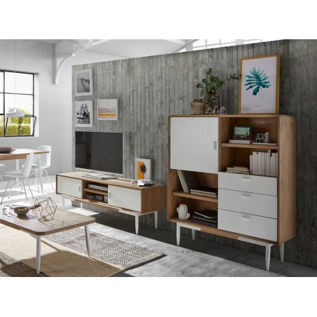 Aparador Florence 160cm madera maciza acacia