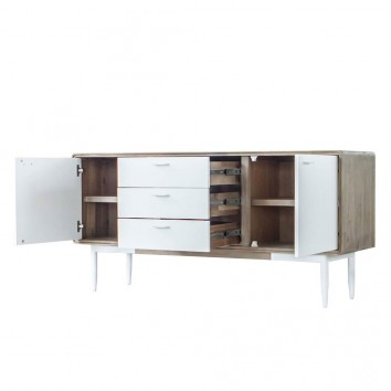 Aparador Florence 160cm madera maciza acacia 2