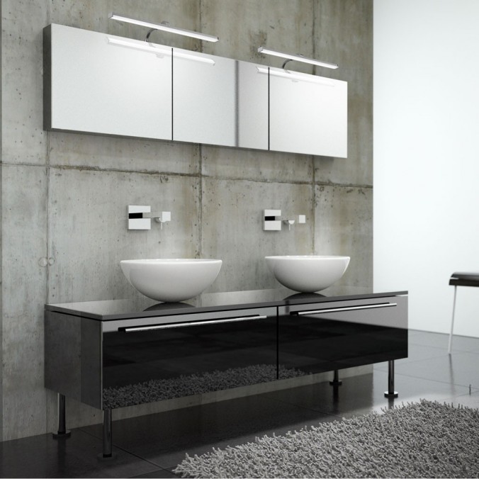 Lámpara aplique de baño LED SISLEY 36cm
