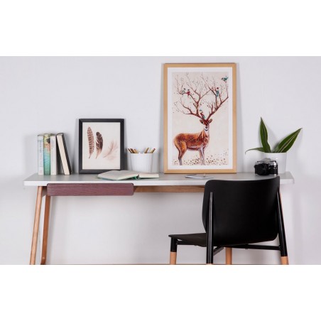 Cuadro SOFT negro 25x30cm