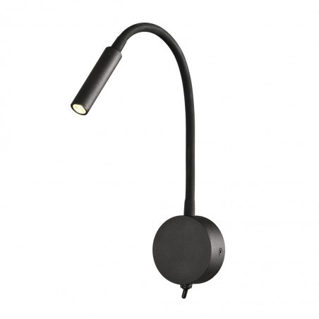 Aplique lectura de luz LED BOAVISTA negro