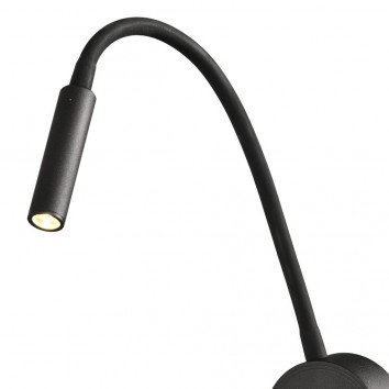 Aplique lectura de luz LED BOAVISTA negro 2