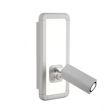 Aplique de pared LED doble luz IBIZA WHITE