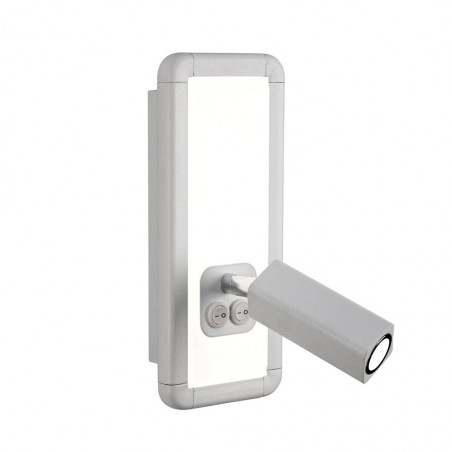 Aplique de pared LED doble luz IBIZA WHITE