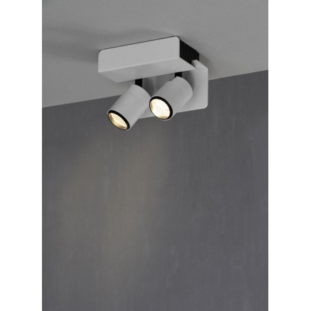 Aplique pared o techo LED BORACAY 2 luces tono cálido