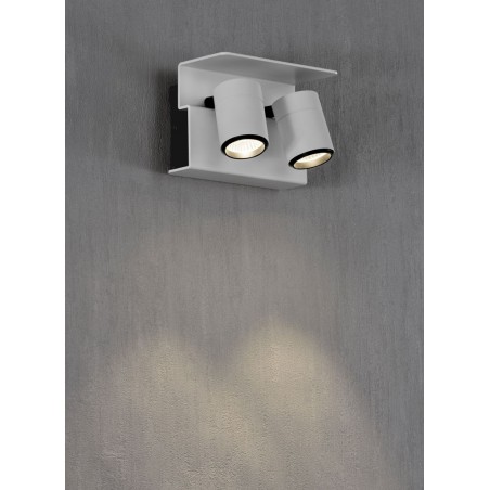 Aplique pared o techo LED BORACAY 2 luces tono cálido