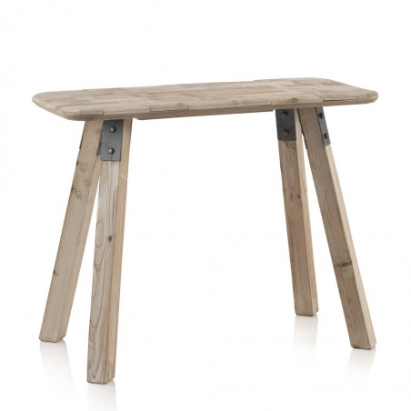Consola estilo nórdico 91x41x70h madera de abeto