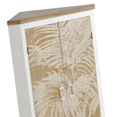 Armario rinconero 73x42x119h frentes en relieve