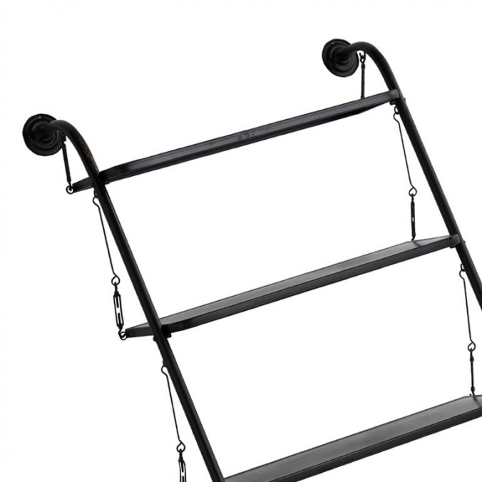 Estantería de pie estilo industrial 80x35x190h