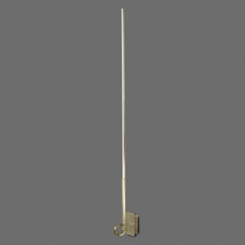 Lámpara aplique pared LED CINTO 125cm Cuero