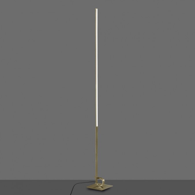 Lámpara de pie LED 20W CINTO 175cm Cuero