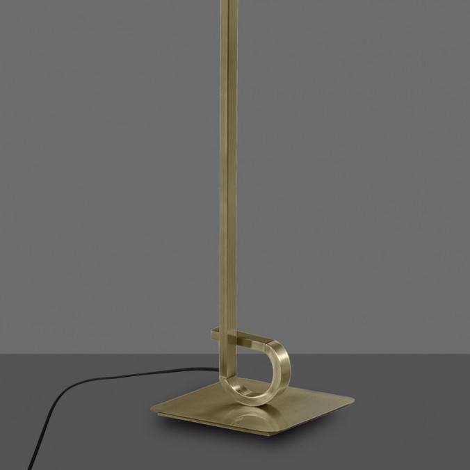 Lámpara de pie LED 20W CINTO 175cm Cuero