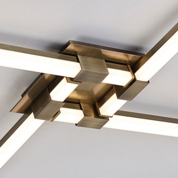 Plafón de techo  LED 24W CINTO Cuero 2