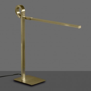 Lámpara de mesa lectura LED CINTO Cuero