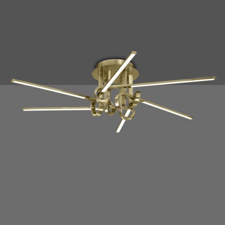 Plafón de techo  LED 42W CINTO Cuero