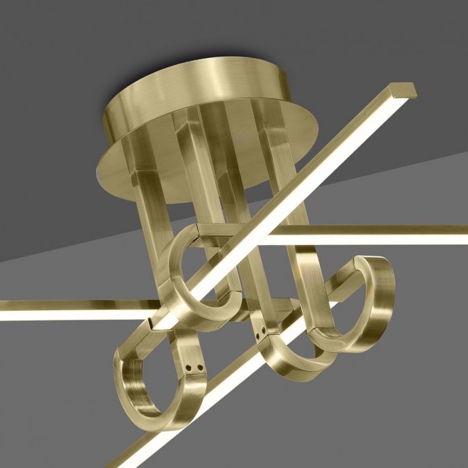 Plafón de techo LED 28W CINTO Cuero