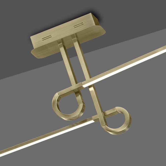 Plafón de techo LED 20W CINTO Cuero