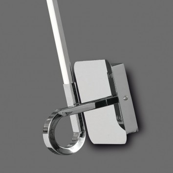 Lámpara aplique pared LED CINTO 83cm CROMO 2