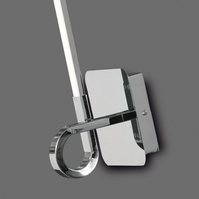 Lámpara aplique pared LED CINTO 83cm CROMO