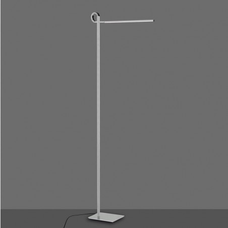 Lámpara de pie lectura LED CINTO 163cm CROMO