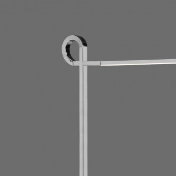 Lámpara de pie lectura LED CINTO 163cm CROMO 2