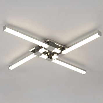 Plafón de techo  LED 24W CINTO CROMO