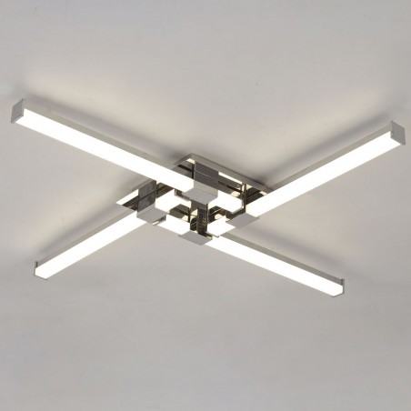 Plafón de techo  LED 24W CINTO CROMO