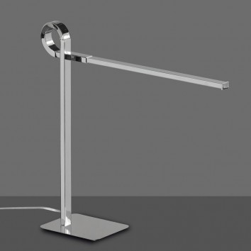 Lámpara de mesa lectura LED CINTO cromo