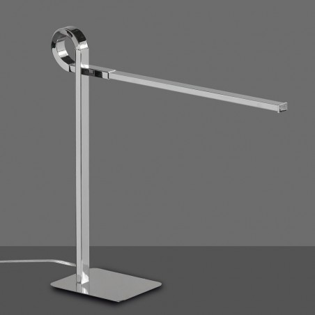 Lámpara de mesa lectura LED CINTO cromo