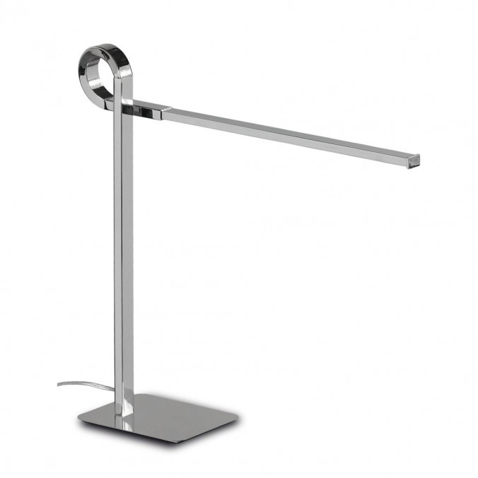 Lámpara de mesa lectura LED CINTO cromo