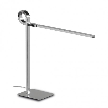 Lámpara de mesa lectura LED CINTO cromo