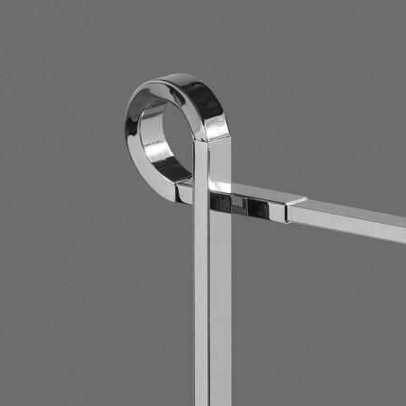 Lámpara de mesa lectura LED CINTO cromo