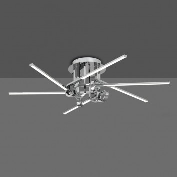 Plafón de techo  LED 42W CINTO cromo