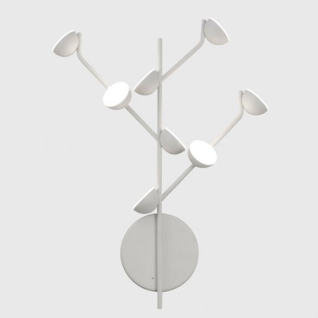 Lámpara aplique de pared ADN 8 luces LED