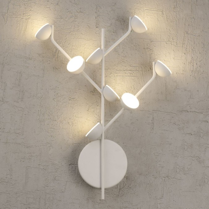 Lámpara aplique de pared ADN 8 luces LED