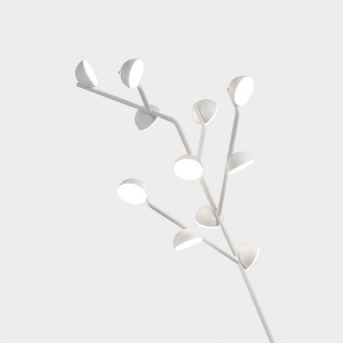 Lámpara de pie serie ADN 10 luces LED