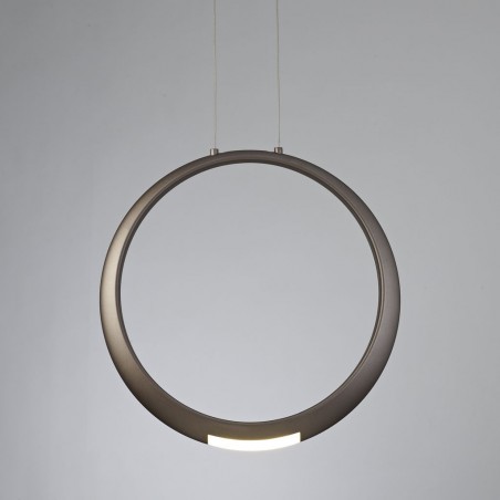 Lámpara de techo LED serie RING aluminio bronce