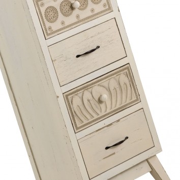 Sinfonier retro 40x30x108h madera abeto tallado 2