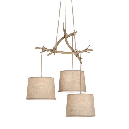 Lámpara de techo 3 luces serie Sabina