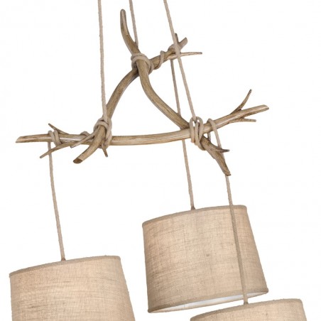 Lámpara de techo 3 luces serie Sabina